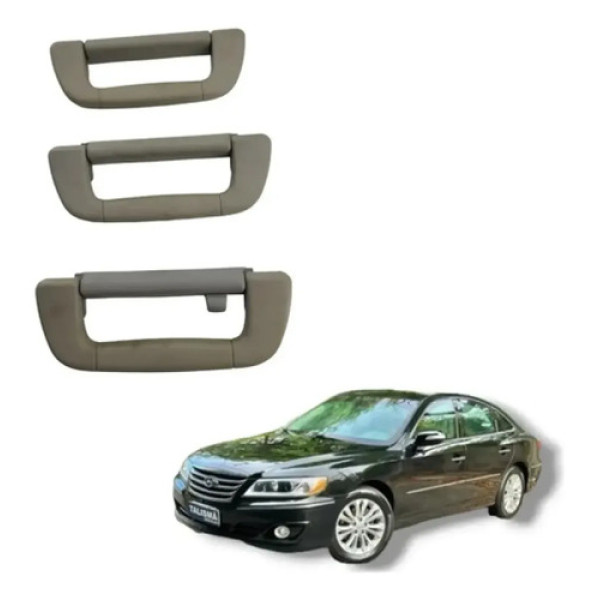 Kit Alça Teto Hyundai Azera 2009 2011 Cinza