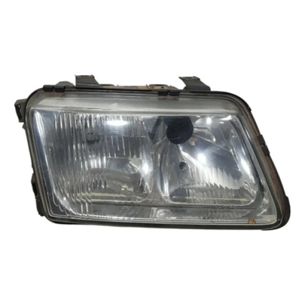Farol Esquerdo Audi A3 1997 2002 Cromado Esquerdo/motorista