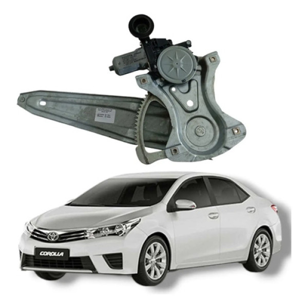 Máquina Vidro Elétrico Traseira Direita Toyota Corolla 2016