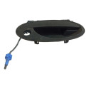 Macaneta Externa Dianteira Direita Gm Corsa Montana 2002 012 Preto Dianteira
