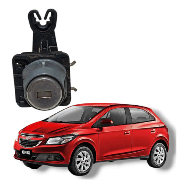 Miolo Maçaneta Dianteira Esquerda Chevrolet Onix 13 20 Cinza Dianteira
