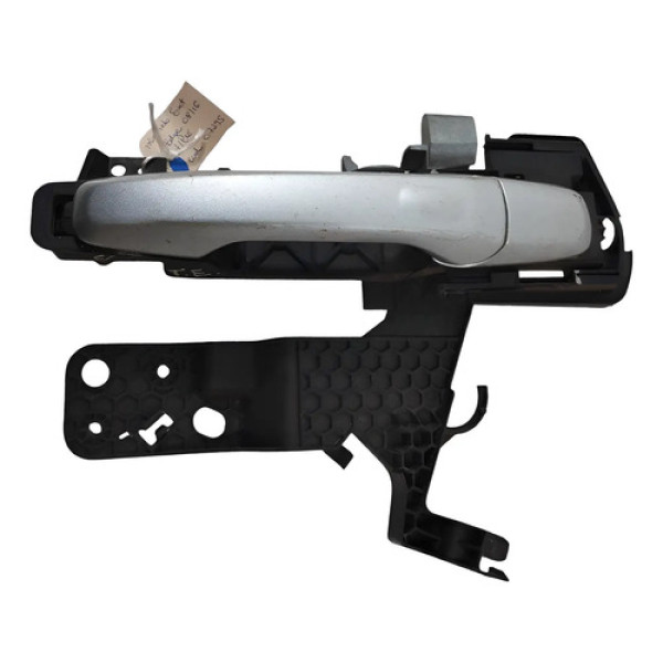 Maçaneta Externa Traseira Esquerda Ford Edge 2008 2016 Prata Traseira