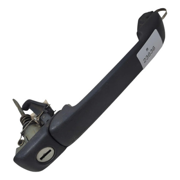 Maçaneta Externa Esquerda Vw Gol 1995 2000 2 Portas Preto Dianteira