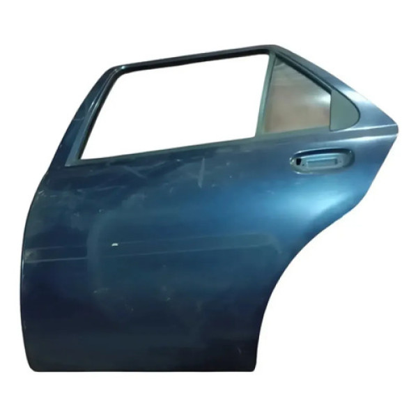 Porta Traseira Esquerda Ford Fiesta 2001 Traseira Esquerda Roxo