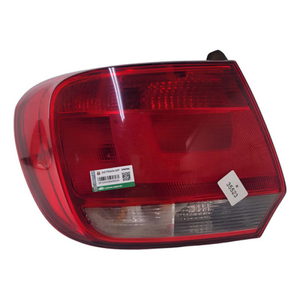 Lanterna Esquerda Volkswagen Gol Novo 1.6 Total Flex 2013 E Esquerdo/motorista Vermelha