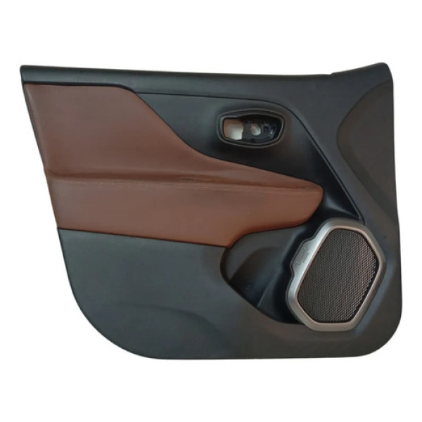 Forro Porta Dianteira Esquerda Jeep Renegade 2022 Preto Preto