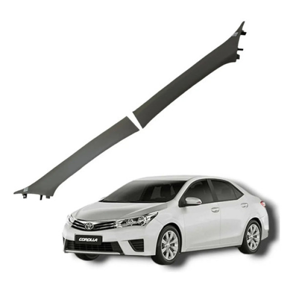Par Acabamento Coluna Parabrisa Toyota Corolla 2016