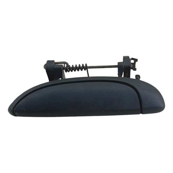 Macaneta Externa Dianteira Esquerda Renault Scenic 2002 2010 Preto Dianteira