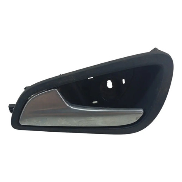 Macaneta Interna Dianteira Esquerda Ford Focus 2014 2018 Preto Dianteira
