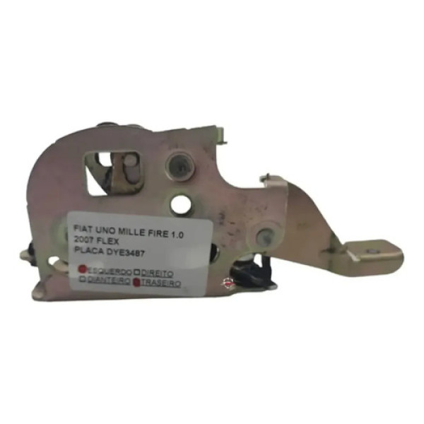 Fechadura Porta Traseira Esquerda Fiat Uno Mille Fire 2007