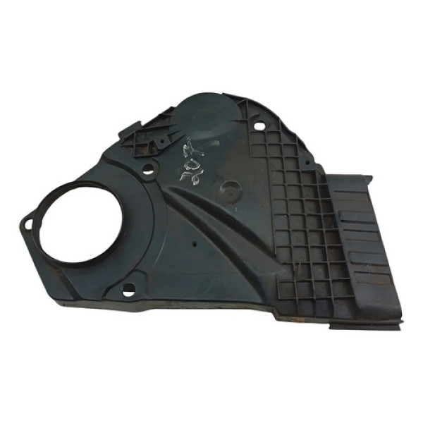 Capa Inferior Correia Dentada Peugeot 206 207 2001 2014 Preto