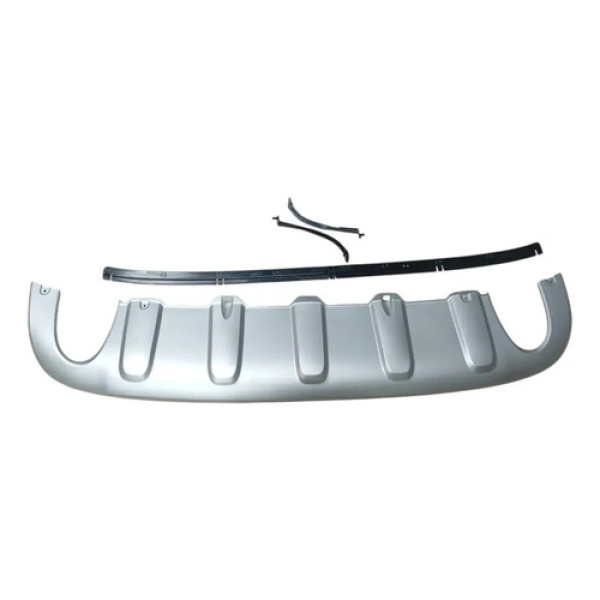 Aplique Parachoque Traseiro Volvo Xc60 2015 2020 Cinza Cinza