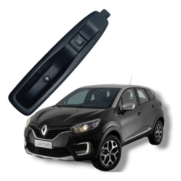 Comando Vidro Elétrico Traseiro Esquerdo Captur 2018 A 2021