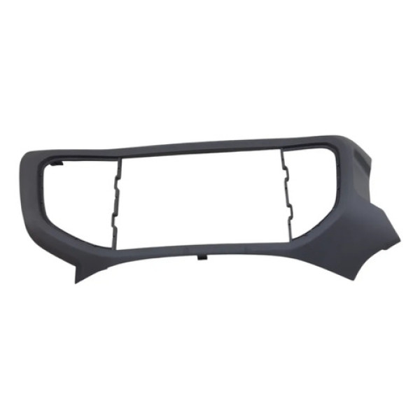 Moldura Acabamento Multimídia Chevrolet Onix Prisma 2013 20 Cinza