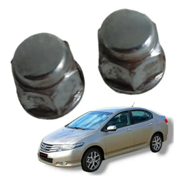 Par Porca Roda Honda City 2009 2013