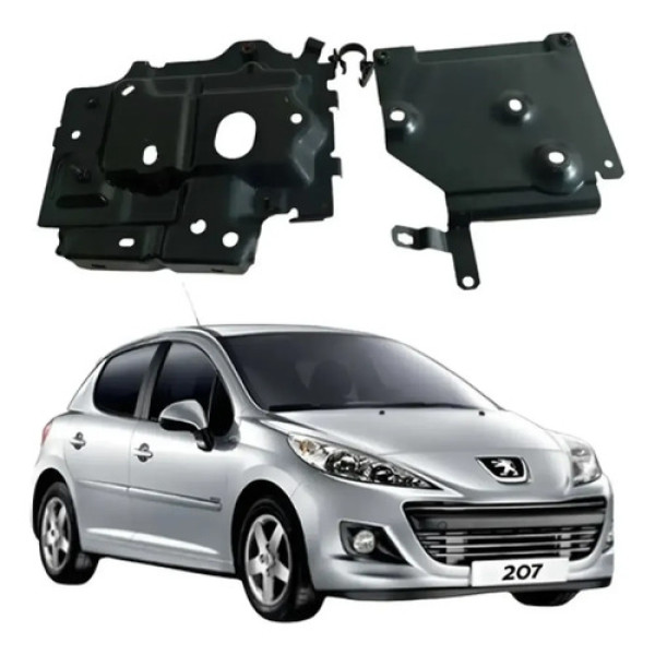 Par Suporte Bateria Peugeot 207 2010