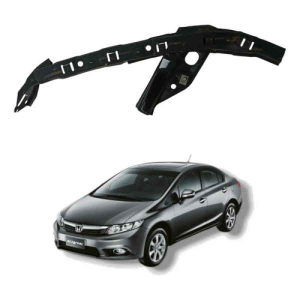 Guia Farol Lado Esquerdo Honda Civic Lxs 2012 2016