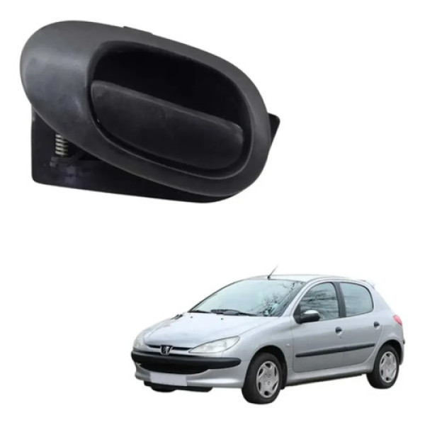Maçaneta Interna Dianteira Esquerda Peugeot 206 2008