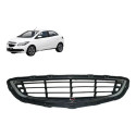 Grade  Inferior  Parachoque Dianteiro Chevrolet Onix 2014 Pr Preto