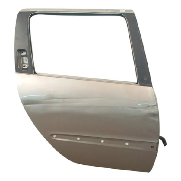 Porta Traseira Direita Peugeot 206 Sw 207sw 2001 2014 Traseira Direita Prata