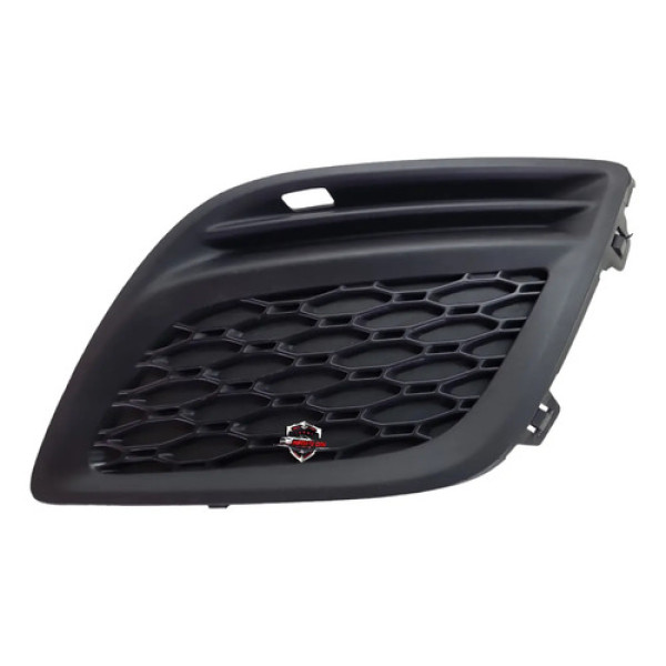 Moldura Farol Milha Parachoque Esquerdo Volvo Xc60 T5 2014 Preto Esquerdo