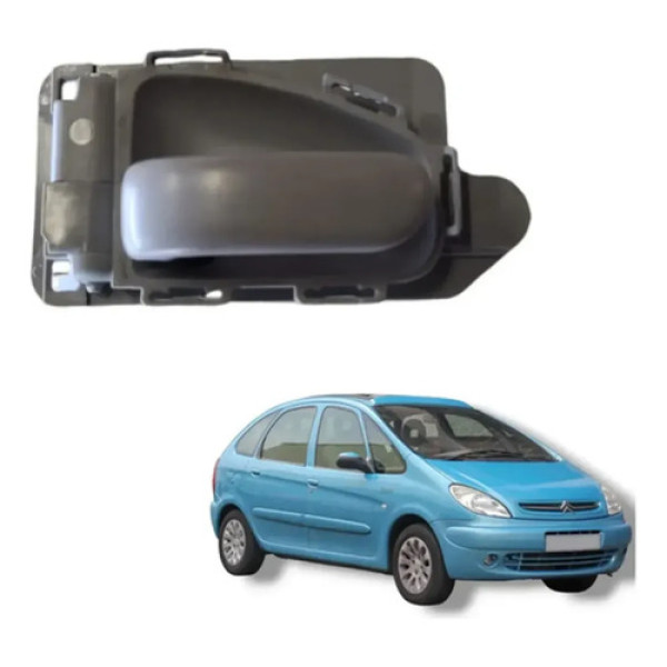 Macaneta Interna Picasso Esquerdo Citroen Xsara 2002 2011 Preto