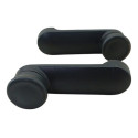 Par Manivela Vidro Gm Corsa Max 2005 Preto Preto