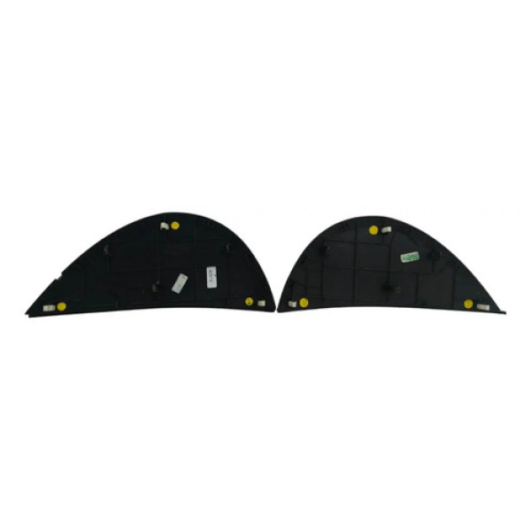 Par Lateral Acabamento Moldura Painel Hb20 2013 A 2015 Preto Preto