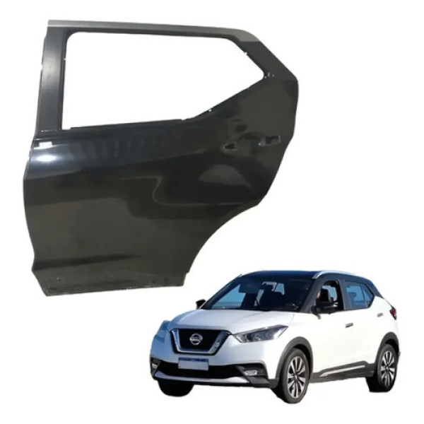 Porta Traseira Esquerda Nissan Kicks 2016 2021 Traseira Esquerda