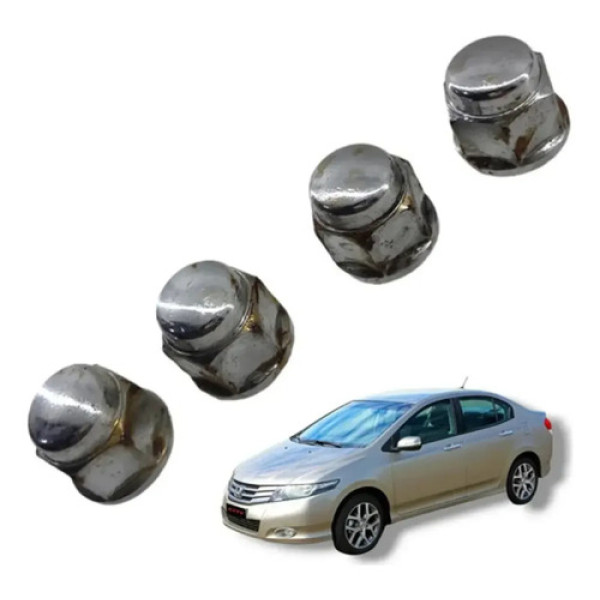 Jogo Porca Roda Honda City 2009 2013
