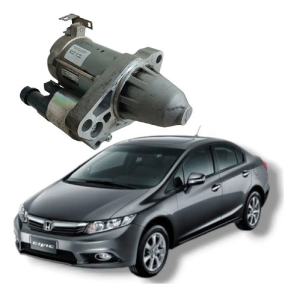 Motor Partida Arranque Honda Civic Lxs 1.8 2012 2016