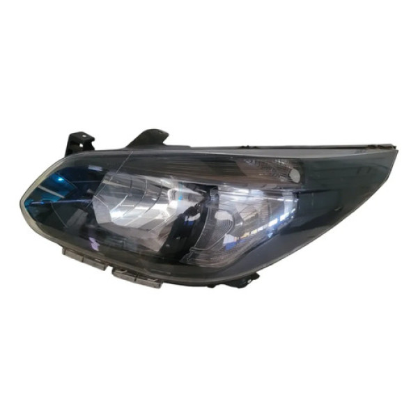 Farol Esquerdo  Chevrolet Spin Máscara Negra 2013 Detalhe Esquerdo/motorista
