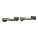 Par Manivela Vidro Elevacao Porta Gm Classic Corsa 1999 Preto