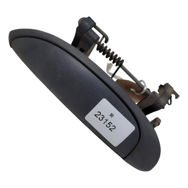 Maçaneta Externa Esquerda Renault Clio 2005 2015 Preto Dianteira