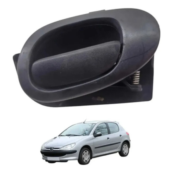 Maçaneta Interna Porta Dianteira Direita Peugeot 206 2008