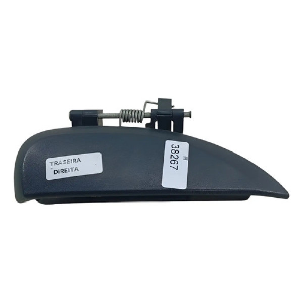 Macaneta Externa Porta Traseira Direita Renault Kwid 18 23 Preto
