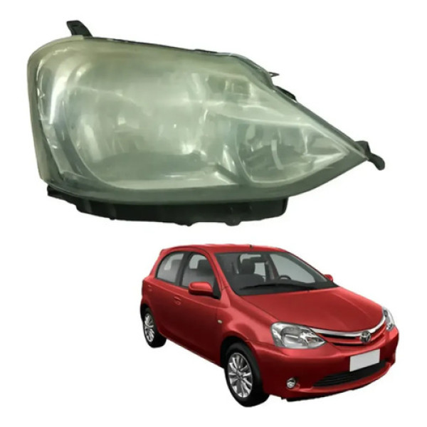 Farol Direito Toyota Etios 2012 2020 Direito/passageiro