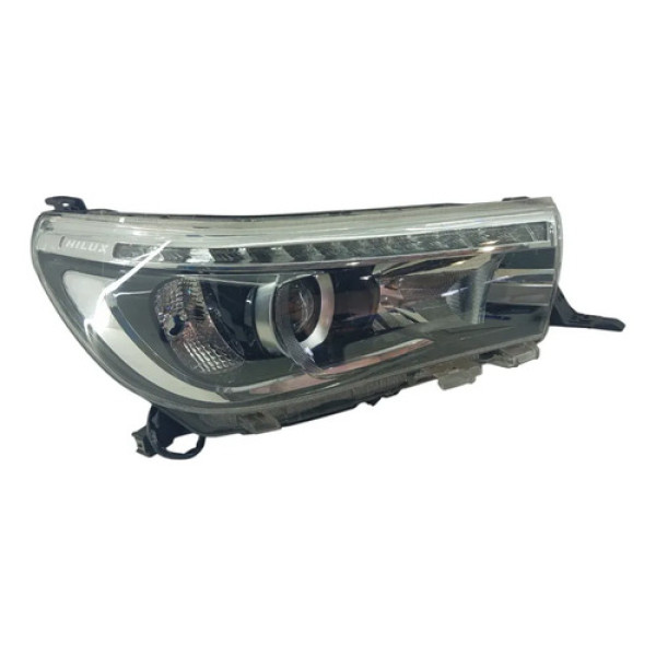Farol Direito Hilux 2016 2017 A 2020 C/ Led Detalhe Direito/passageiro