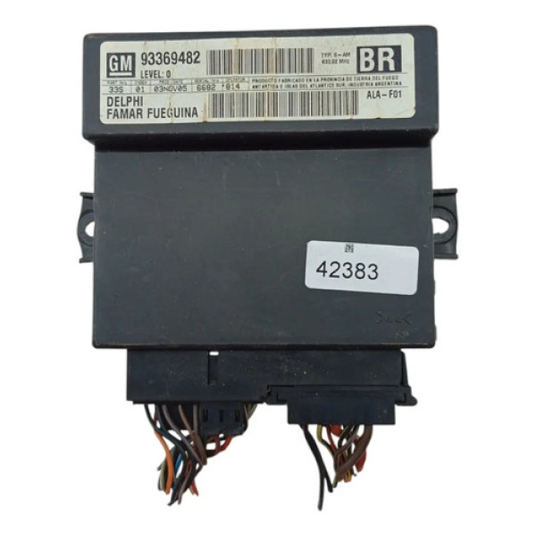 Modulo Central De Alarme Gm Astra 93369482