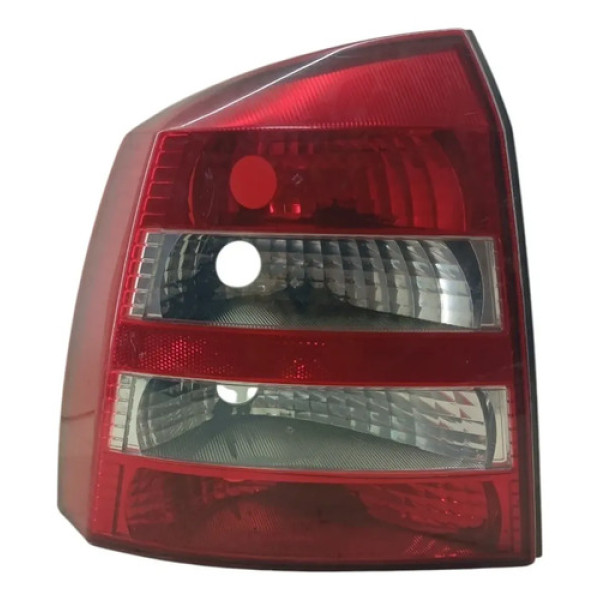 Lanterna Traseira Esquerda Chevrolet Astra Hatch  2004 Esquerdo/motorista Vermelho
