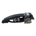 Macaneta Externa Porta Traseira Direita Gm Agile Preto Preto Traseira