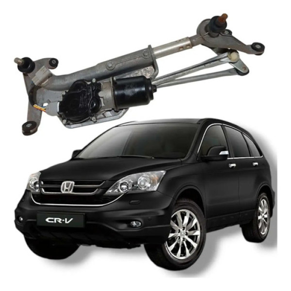 Maquina Limpador Parabrisa Dianteira Honda Crv 2008 
