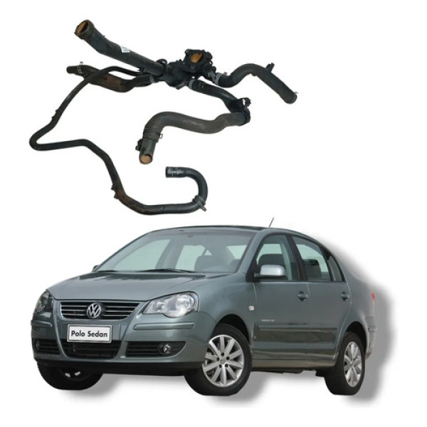 Carcaça Válvula Termostatica Volks. Polo Comfortline 2008 13
