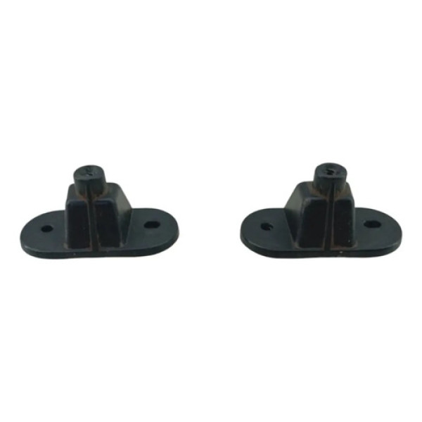 Par Acabamento Limitador Cacamba Renault Oroch 2016 2020 Preto