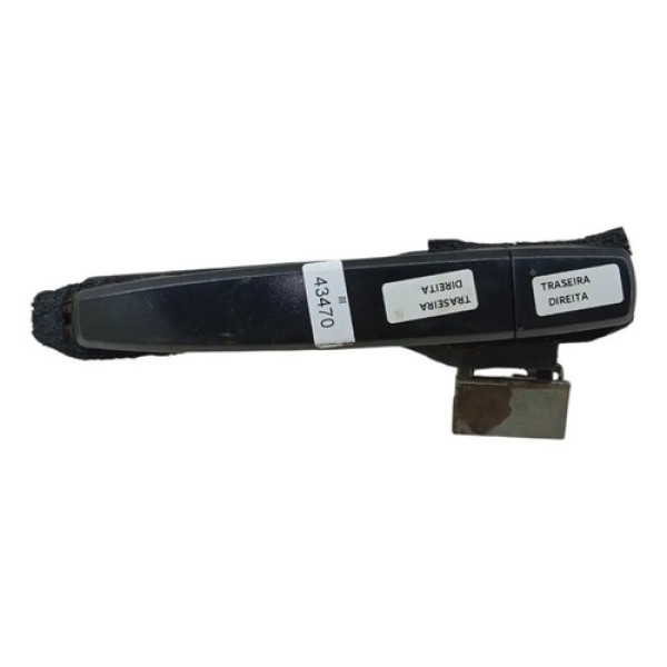 Macaneta Externa Traseiro Direito Gm Captiva 2008 2015 Preto Preto Traseira