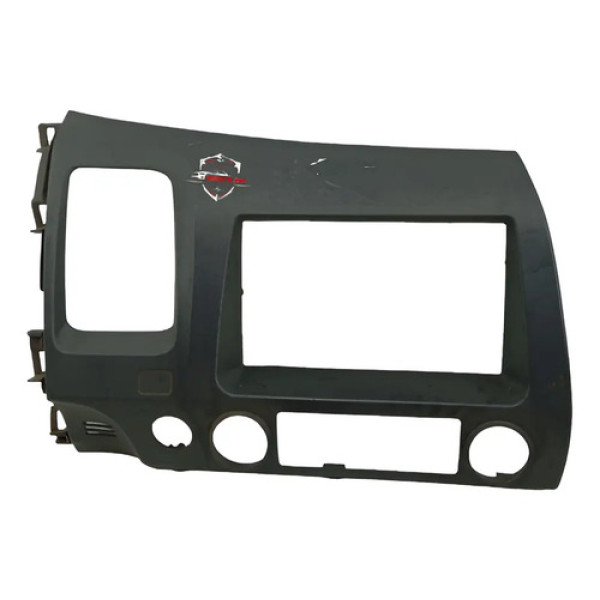 Moldura Multimídia Honda Civic 1.8 2007 A 2012 Preto