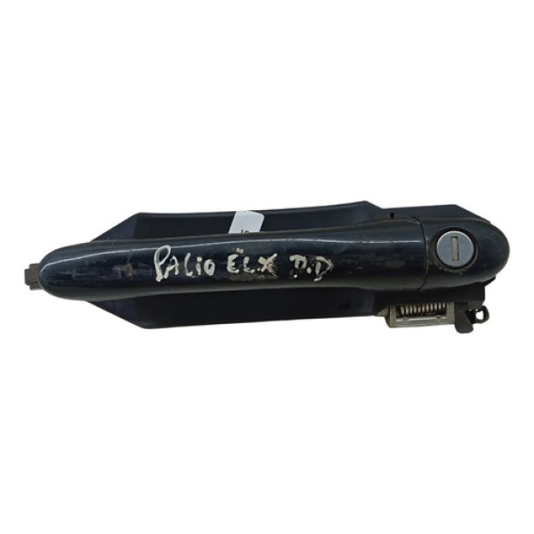Macaneta Externa Dianteira Direita Fiat Palio Elx 2009 2012 Preto