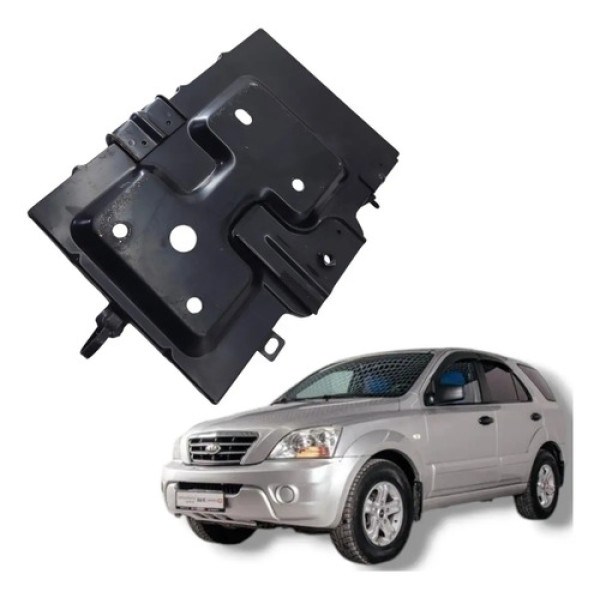 Suporte Bateria Kia Sorento 2006 A 2013 Preto