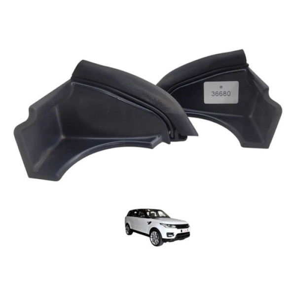 Par Moldura Paralama Range Rover Sport 2014 Dk6256198ab Preto