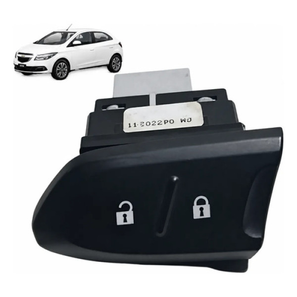 Botão Trava Porta Chevrolet Onix 2014